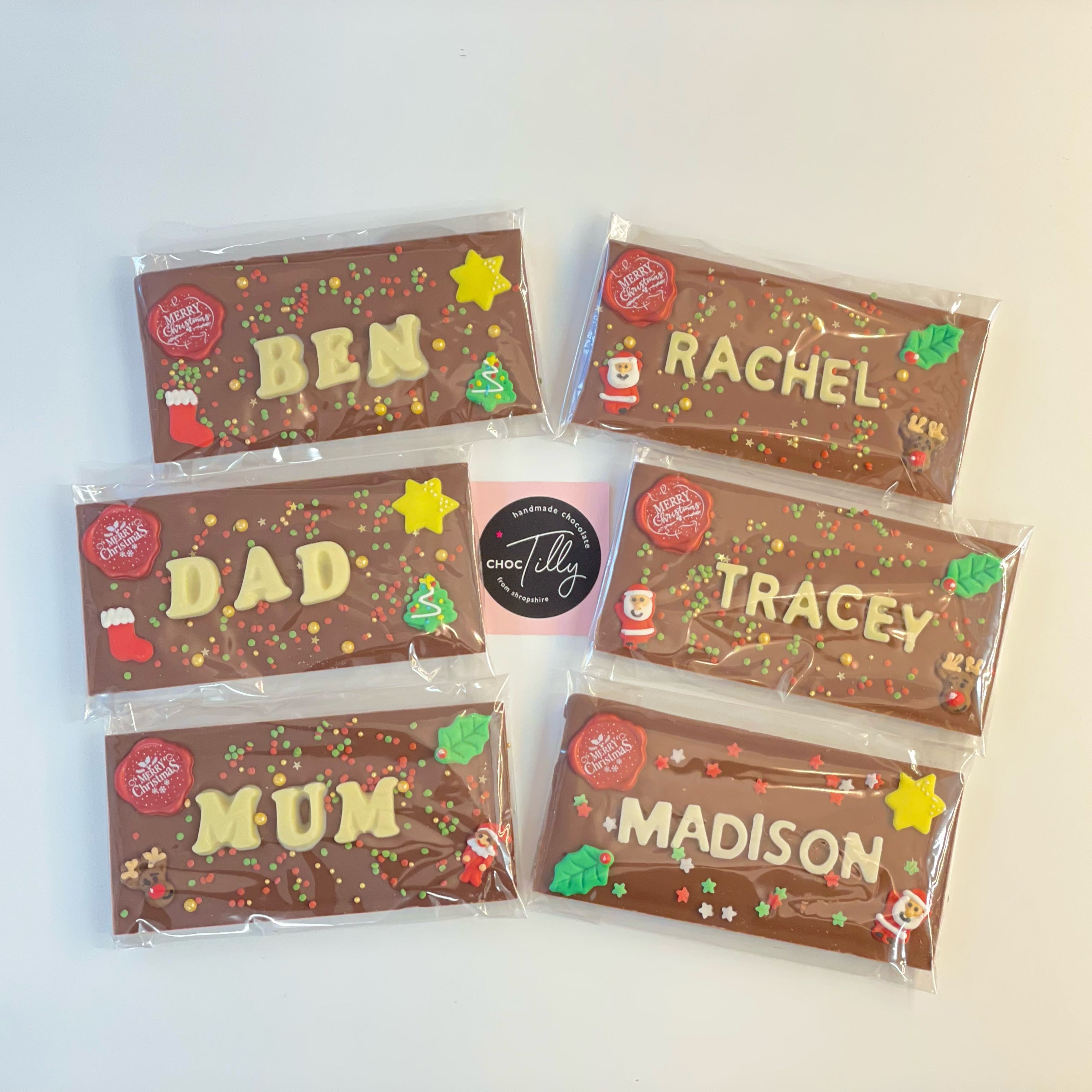 Personalised Chocolate Bar 125g Customizable Chocolate Bars Gift Online UK
