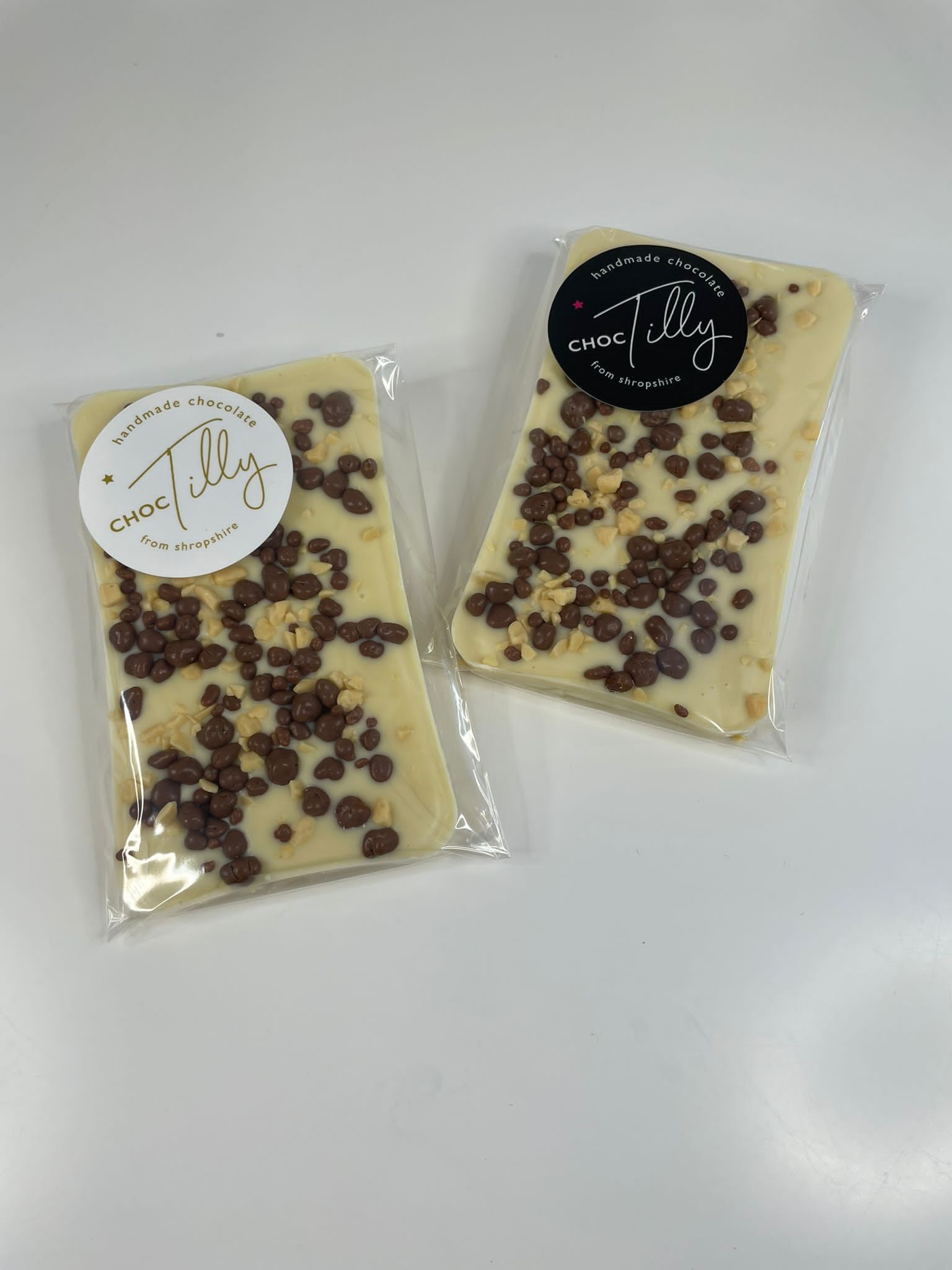 White sales crunch chocolate